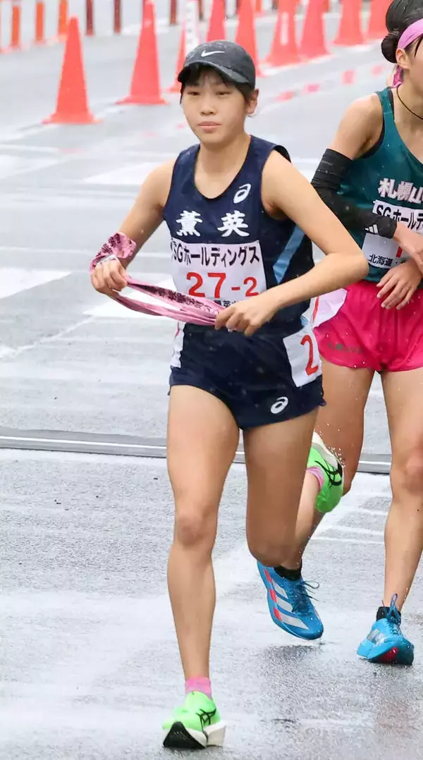 大阪薫英女学院・河村璃央が久保凛抑え区間賞獲得「ずっと狙ってきた」　念願の初受賞