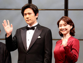 稲垣吾郎　主演舞台「プレゼント・ラフター」で夫婦役の倉科カナと稽古で意気投合「世の男性はみんな倉科さんが好き」