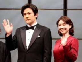 稲垣吾郎　主演舞台「プレゼント・ラフター」で夫婦役の倉科カナと稽古で意気投合「世の男性はみんな倉科さんが好き」