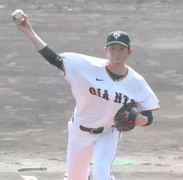 【巨人】戸郷翔征がライブＢＰに登板　キャベッジに本塁打を浴びるなど２安打３四球と課題の残る結果に