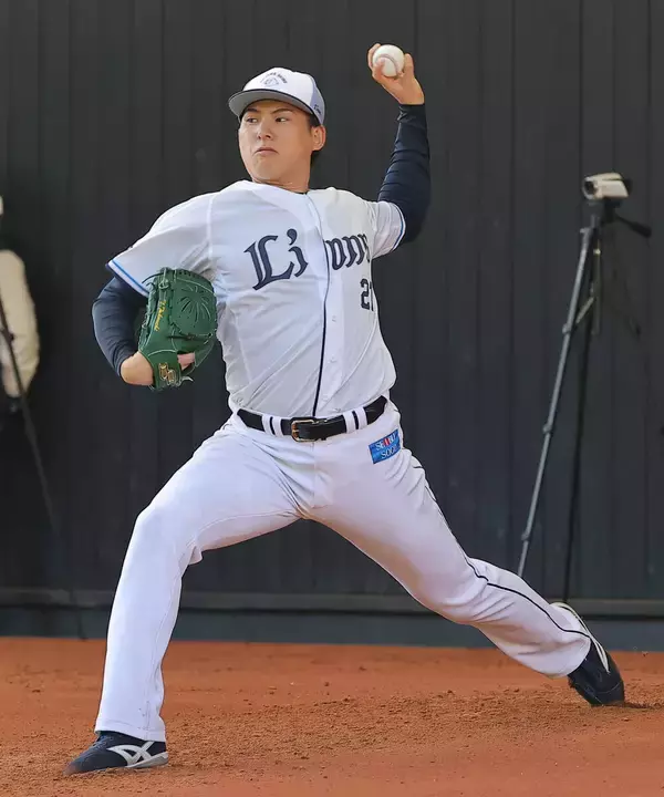 【西武】３年目左腕・武内夏暉が開幕投手争いに名乗り　「もちろん飛び込みたい」