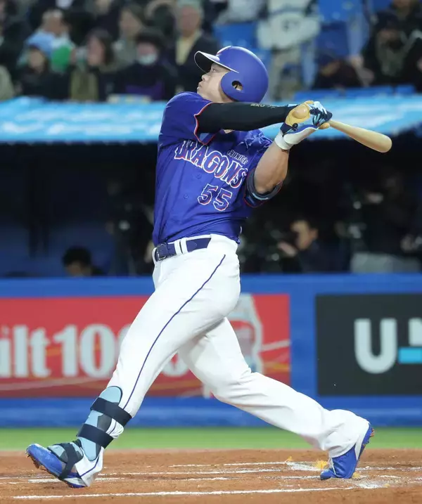 【中日】開幕７試合目で初めて初回に得点！４番・細川成也がタイムリーで今季初打点「ずっと打点がなかったので貢献できて良かった」チームは前夜に１２球団最遅の今季初勝利