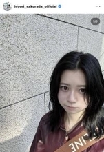 桜田ひよりの上目遣いが可愛すぎ！黒髪センター分け＆レザージャケット「表情素敵すぎ」「天使なんですか？」「横顔きれい」