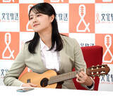 「文化放送・前田恵里花アナが報道陣にお披露目　世界大会ジュニア５位の口笛生披露」の画像1