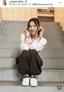 ４９歳・瀬戸朝香、地元・愛知で「オフタイム」ショット！「Ｃｏｏｌ　ｂｅａｕｔｙ」「自然な笑顔」