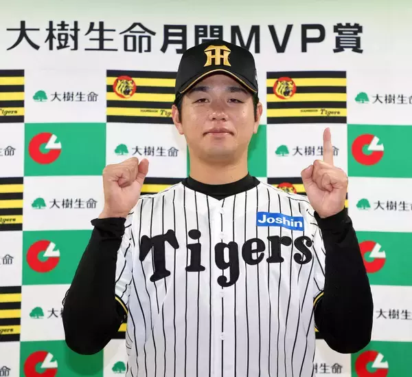 【阪神】高橋遥人が３、４月度「大樹生命月間ＭＶＰ賞」印象に残った試合は雪辱Ｇ倒