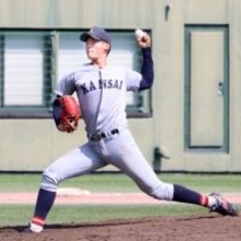 【大学野球】関大が優勝に王手　１９０センチ左腕の３年生・百合沢飛が１安打完封…関西学生
