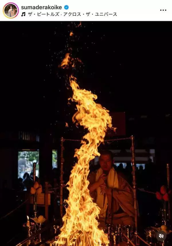 「これは凄い瞬間」「神馬じゃ」ウマ年を象徴する奇跡の１枚が大反響！須磨寺の副住職がＳＮＳに投稿