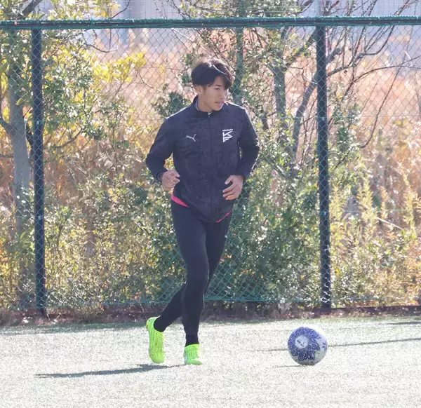 【高校サッカー】神村学園ＦＷ倉中悠駕　同僚との得点王争いへ「負けないように頑張りたい」ダブル得点王にも意欲