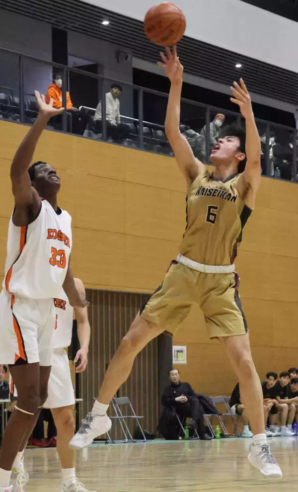 【高校バスケット】浜松開誠館が静岡県新人大会初Ｖ王手　両親は元日本代表、姉が世代別代表の後藤大駕が両チーム最多２１得点