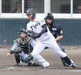 「【阪神】野手転向の西純矢が紅白戦で快音　今朝丸から中前へクリーンヒット」の画像1