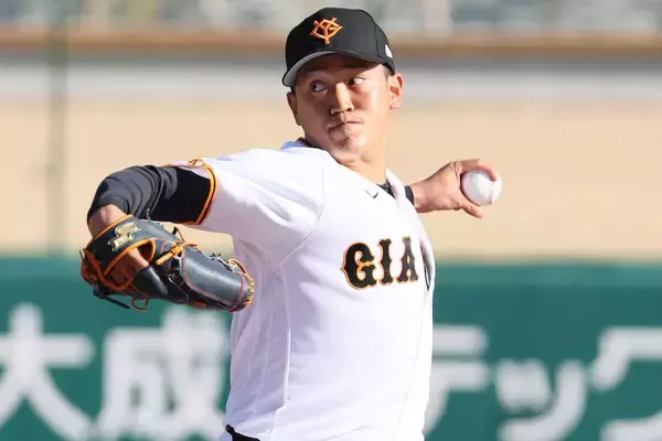 【巨人】最速１５１キロの独特回転速球で猛アピール　育成１位左腕・冨重英二郎が１軍初合流