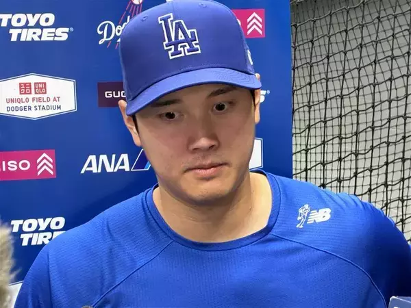 大谷翔平「クラビーの人に借りたので汚さないように」　前日ブルペンではペンをくわえてフォーム確認　連続無失点止まるも快投