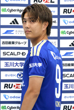 町田に加入の小川航基が早速デビュー　フェースガードを着けて１１７５日ぶりのＪ出場「次は点を決めたい」