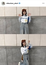 「可愛すぎて幸」元日向坂４６・丹生明里の“きつねダンス”姿に「盛り上がったね！！」「可愛すぎたよぉぉお」