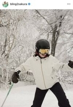 井上咲楽「１５年以上ぶり？」のスキー姿に「スポーツ何でもいけちゃうんだね！」「かわいいぜ」の声