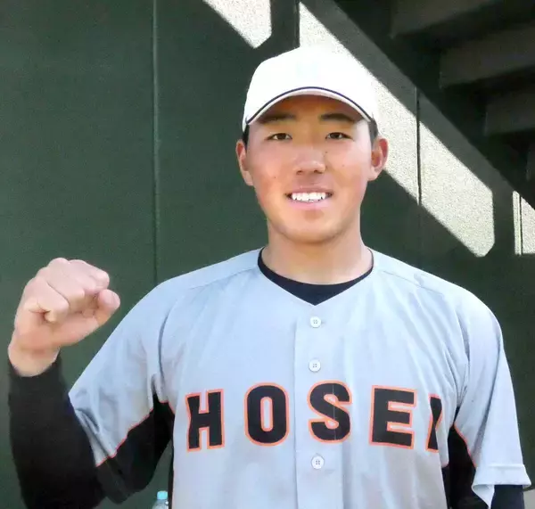 【大学野球】法大の若きスラッガー・井上和輝がＥＮＥＯＳ相手に一発