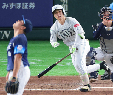 【ソフトバンク】小久保裕紀監督が決勝２点二塁打の海野隆司の反発心を褒める「あの（塁上の）喜びようは俺に向かってやっていた。打ったぞと」