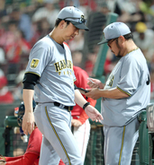 【阪神】藤川球児監督が怒気「また明日普通に試合をするだけ」８回の佐藤輝明に対する危険ボールに鬼の形相、前夜死球の前川右京は右肩甲骨骨折の重傷で長期離脱