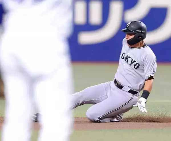 【巨人】笹原操希が２軍降格後初安打の適時二塁打　支配下再登録の５年目外野手がアピール…ファーム・リーグの中日戦
