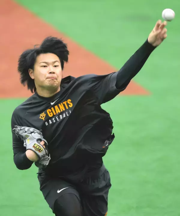 ポケモンそっくり！？巨人の「ガルーラ」１８７センチ１００キロ松浦慶斗　呼ばれ方「お任せします」