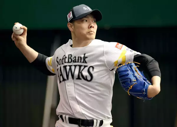 【ソフトバンク】ＷＢＣ日本代表の松本裕樹が初ブルペン　大会公式球でのフォークに「イメージ通りの落ち方」