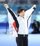 「【五輪】スピードスケート高木美帆は笑顔の銅　残り２種目「金メダルを取りにいく」日本女子最多を更新する９個目メダルで２ケタ王手…女子５００Ｍ」の画像1