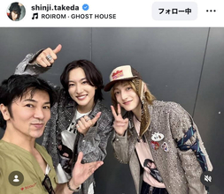 「初めての推し活」武田真治が５月デビューのアイドル初ライブに参戦！３ショに反響続々「泣いちゃいます」