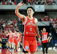 【バスケ男子】ベテラン富樫勇樹　２戦連続で河村勇輝との「Ｗユウキ」で競演　第２Ｑで２本の３Ｐ沈め存在感「与えられた時間で活躍できるように」…韓国に大勝連破