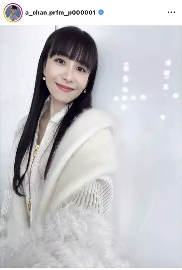 電撃婚のＰｅｒｆｕｍｅあ～ちゃん、雑誌撮影のオフショに「天使！！」「マジお姫様」「もう聖母さま]