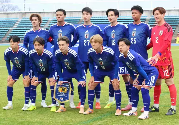 ロス五輪世代で臨んだＵ―２２日本代表が国内大会で優勝…佐藤龍之介、川合徳孟らの得点でＵ―２１オール茨城に６―１快勝