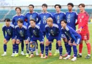 ロス五輪世代で臨んだＵ―２２日本代表が国内大会で優勝…佐藤龍之介、川合徳孟らの得点でＵ―２１オール茨城に６―１快勝