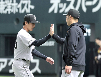 【巨人】ドラ３山城京平が開幕ローテ入りへ前進　日本一打線を５回０封で内海コーチも「いいアピールをした」