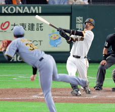 【巨人】吉川尚輝が意地の才木撃ち　待望の今季１号２ランで３点差に迫る