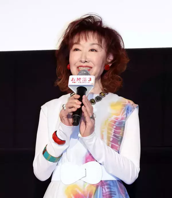 三田佳子８４歳、はつらつと健康アピール　認知症の役を演じ「あれは演技です」