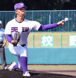 「【高校野球】天理、３１度目の優勝へ投打スキなし　６回無失点９奪三振の先発左腕・橋本桜佑「一丸となって甲子園をつかみ取る」…奈良大会」の画像1