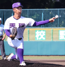【高校野球】天理、３１度目の優勝へ投打スキなし　６回無失点９奪三振の先発左腕・橋本桜佑「一丸となって甲子園をつかみ取る」…奈良大会