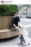 「ふるっぱー・鎮西寿々歌、大人フェミニンコーデで美脚スラリ「スタイル異次元」「惚れちゃうよ」」の画像1