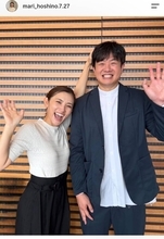 「２４時間テレビ」マラソン完走の星野真里が「弟に再会」２ショットにビックリ！「金八世代は泣けます」