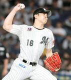 「【ロッテ】サブロー監督が将来のメジャー挑戦希望を明かした種市篤暉に要望　「断トツの成績をあげてほしいですね」」の画像1