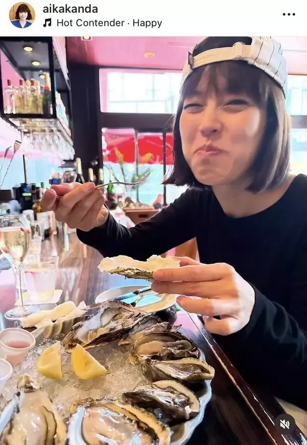 神田愛花が休日ショット　サングラスに休養中の夫・日村勇紀！？「拡大してみました」「元気そうでよかった」と話題