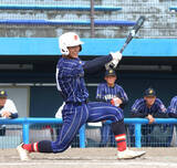 「【高校野球】磐田東が浜松開誠館に競り勝ち５年ぶり８強　中学日本一＆ＭＶＰの阿部琉生が決勝三塁打…静岡大会」の画像1