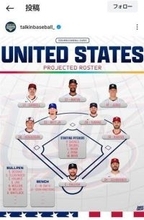 野球大国の本気…ＷＢＣ米国代表の「２３０９億円打線」が完成！超銀河系軍団で侍ジャパンの連覇阻止へ