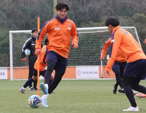 【J１清水】法大出身の万能ルーキーＭＦ大畑凜生が開幕戦へアピール「プロでやっている以上…」