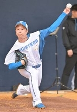 【日本ハム】阪神から加入の島本がユニホーム姿お披露目「楽しみにしてたんで」