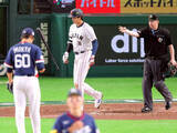 「東京ドームは大ブーイング　大谷翔平、７回勝ち越しチャンスで申告敬遠　２戦連発＆打率・８３３の無双状態」の画像1