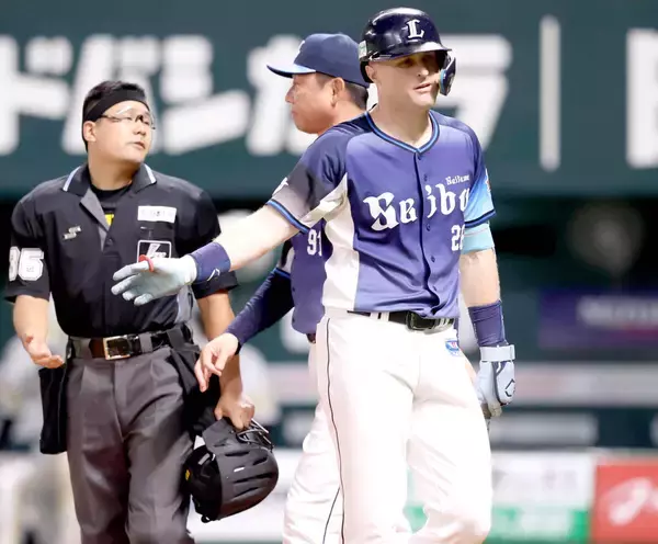 【西武】ネビンが侮辱行為で来日初の退場　見逃し三振の判定に激高　大量リードを許す展開