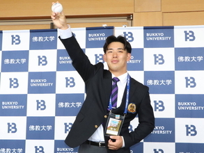 【オリックス】ドラフト５位・野村亮輔が“珍アピール”「バッファローズという方が多くて…。バファローズです！」