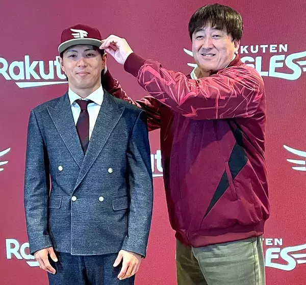 【楽天】「楽天ポイントで生計を立てていきたい」現役ドラフトで移籍の佐藤直樹が入団会見で珍宣言