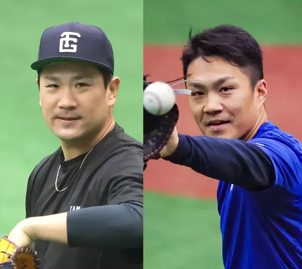 【巨人】１３年日本一コンビの“２ショット”が実現　田中将大と則本昂大がＧ球場へ